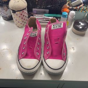 Pink converse